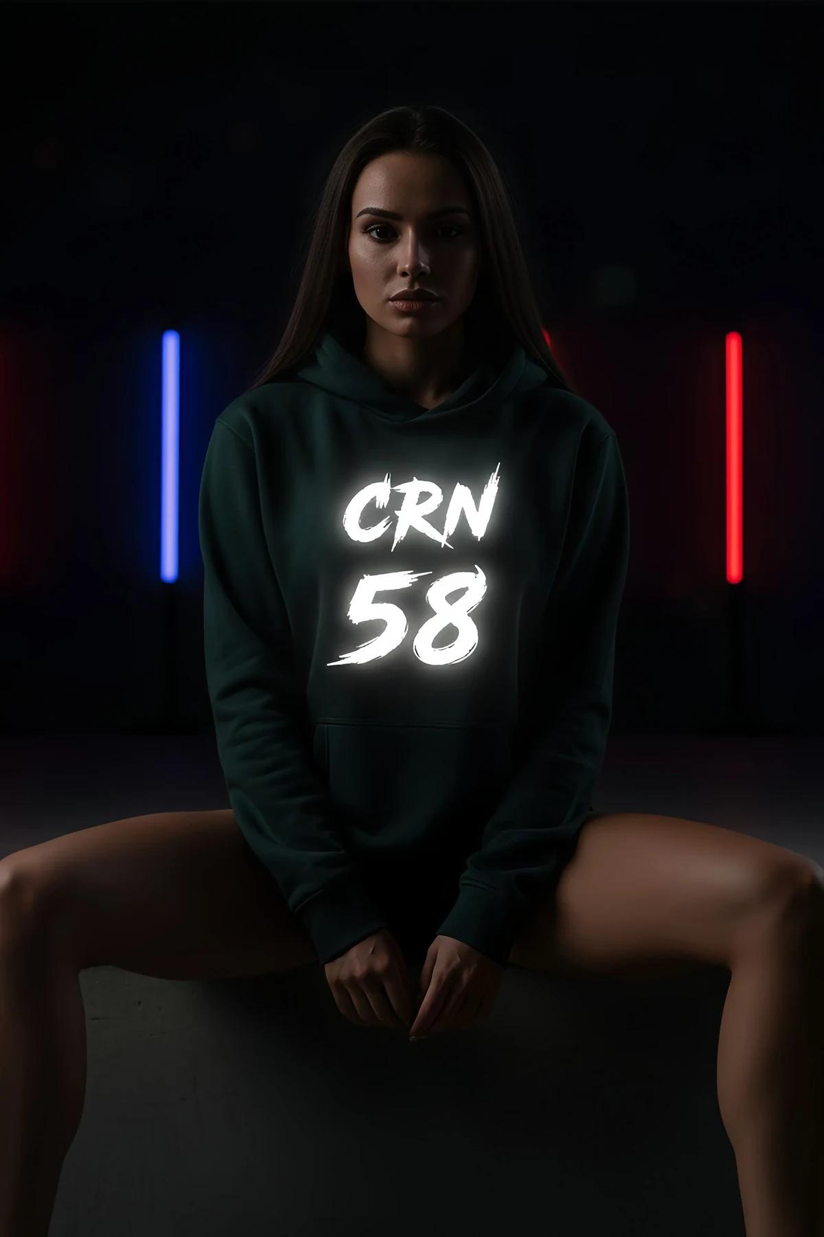 Reflective Custom Graphic Hoodie