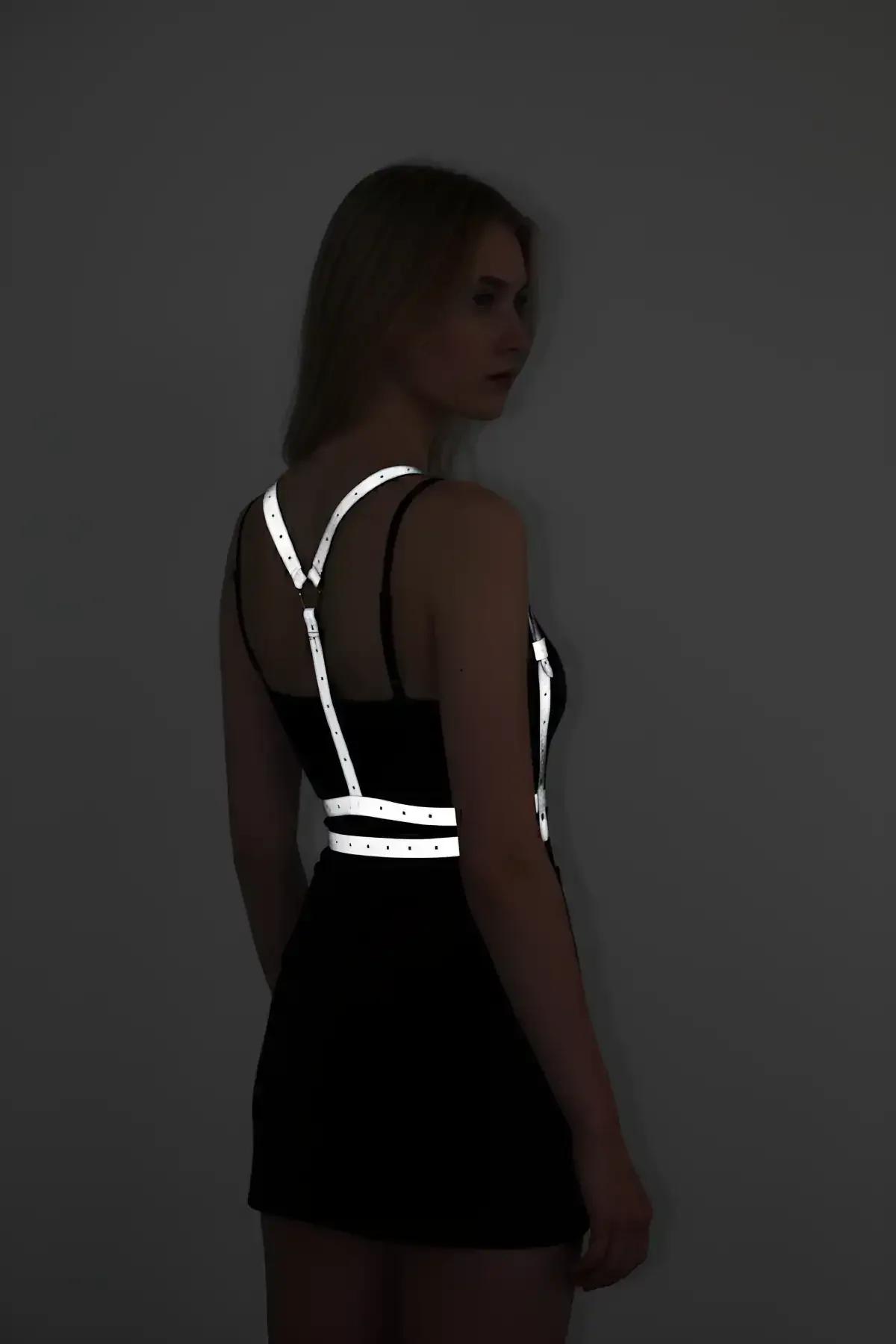 Reflective Strappy Chest Harness