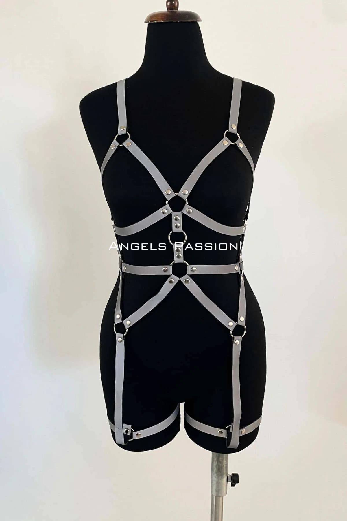 Reflective Full Body Harness with Straps
