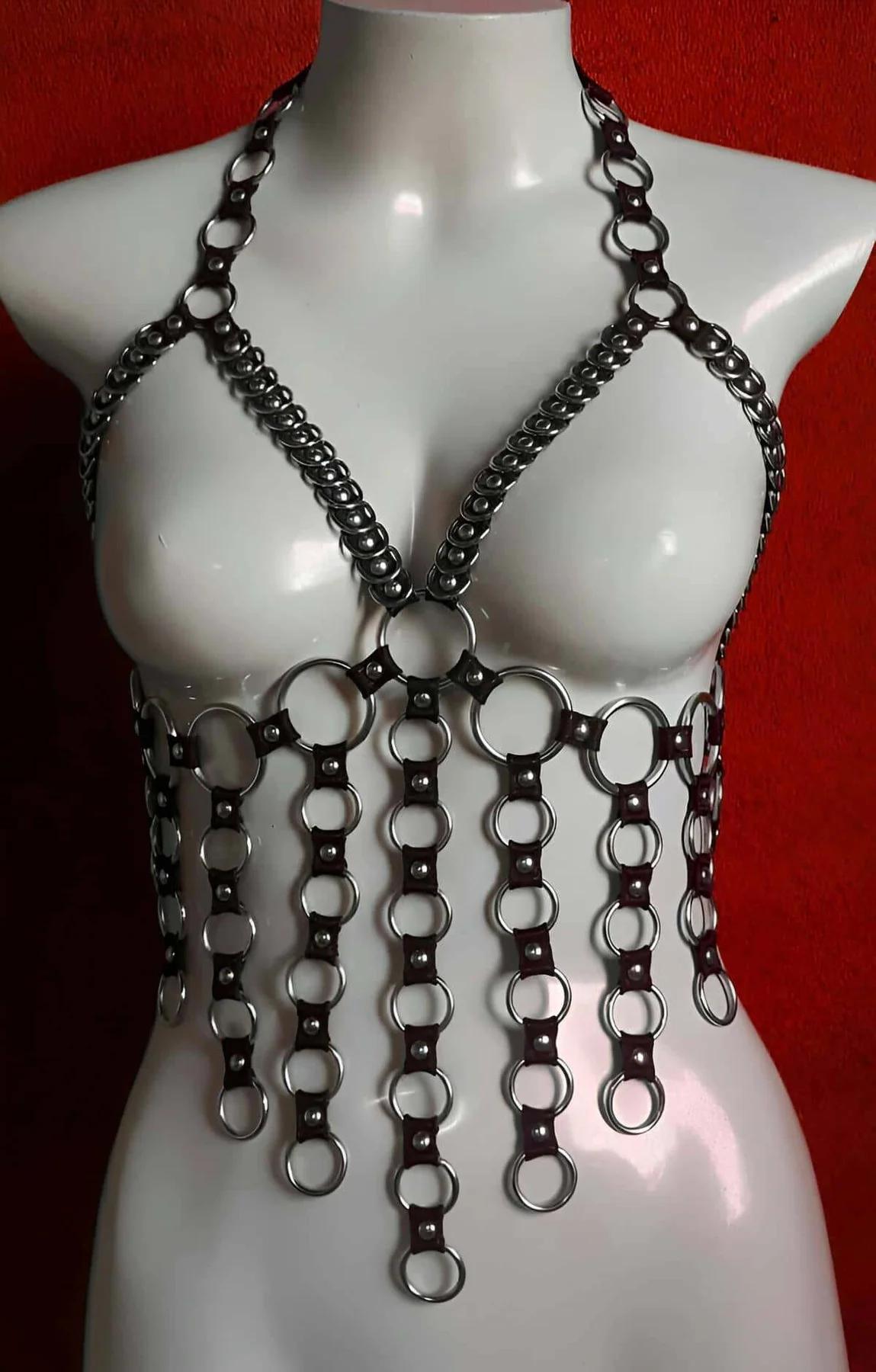 Full Body Harness with Hanging O-Rings