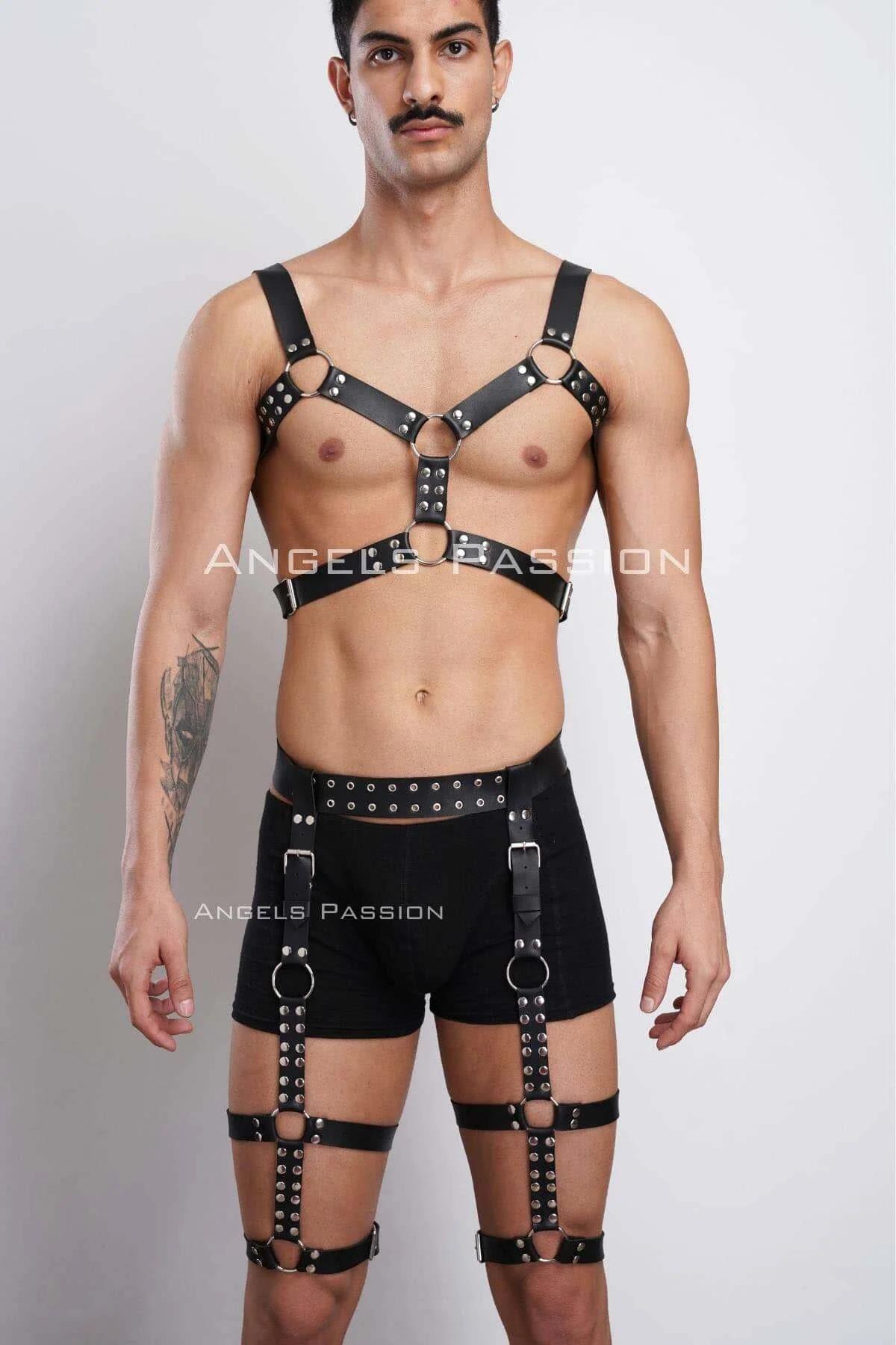Full Body Harness with O-Ring Straps