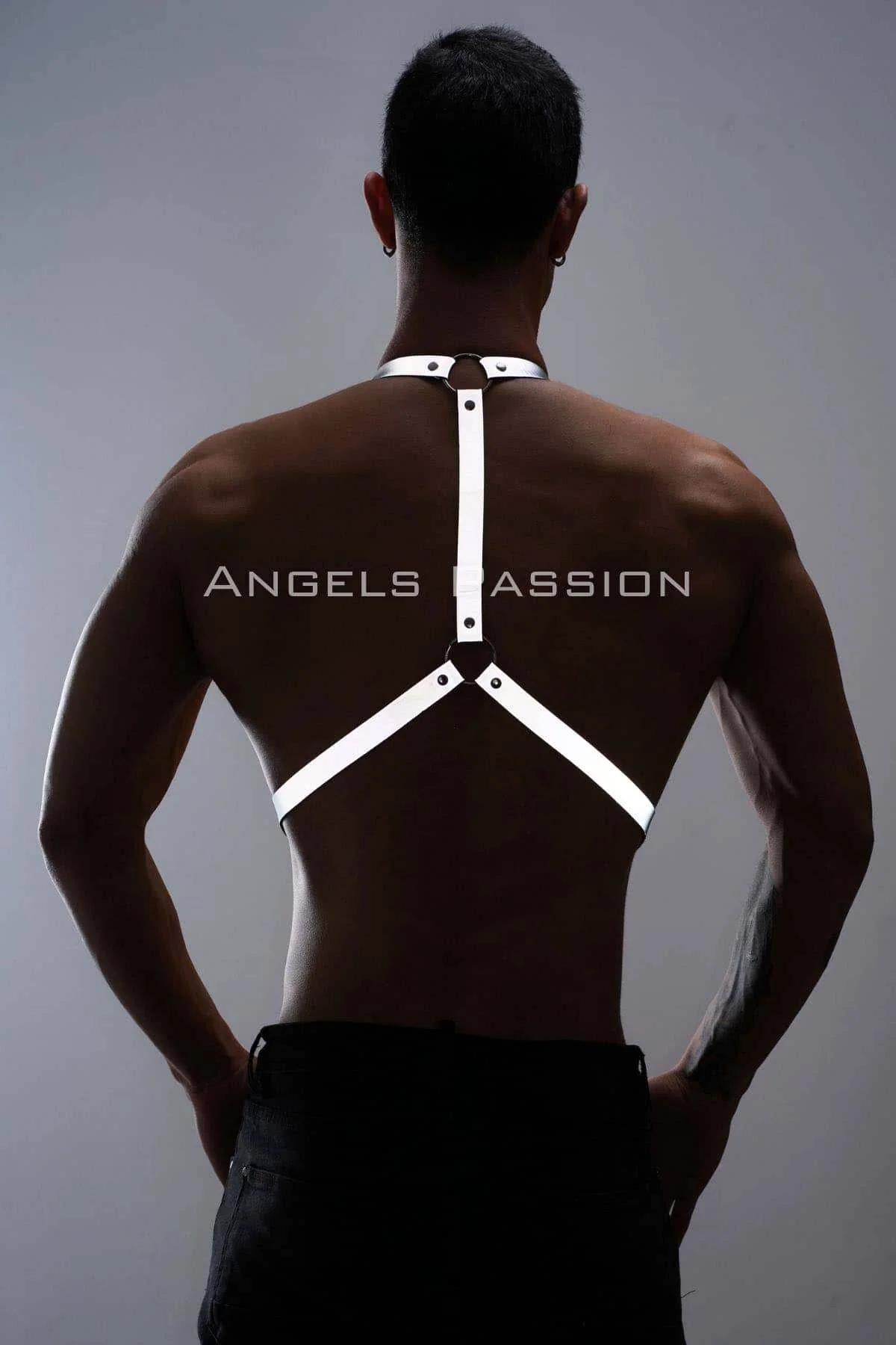 Reflective Chest Harness with O-Ring Detail