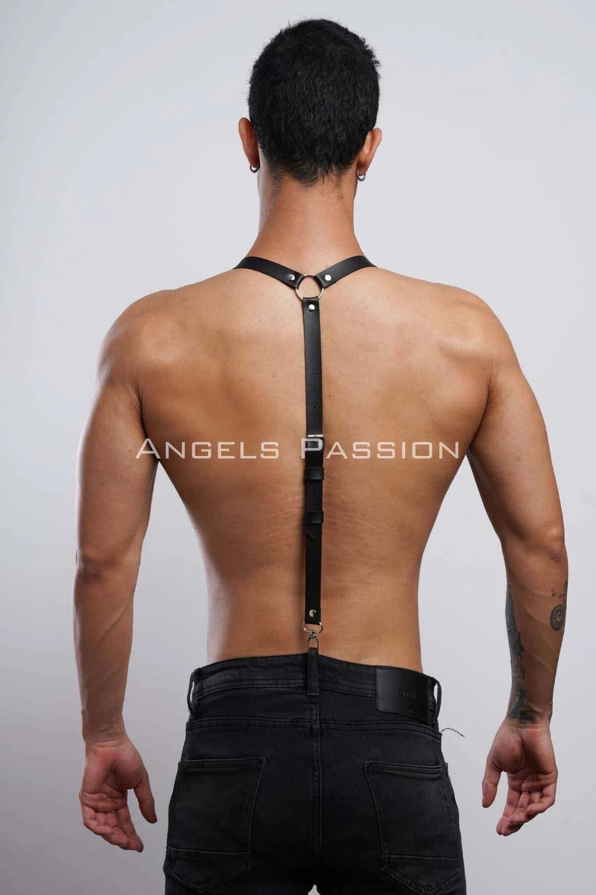 Adjustable Faux Leather Shoulder Harness Straps