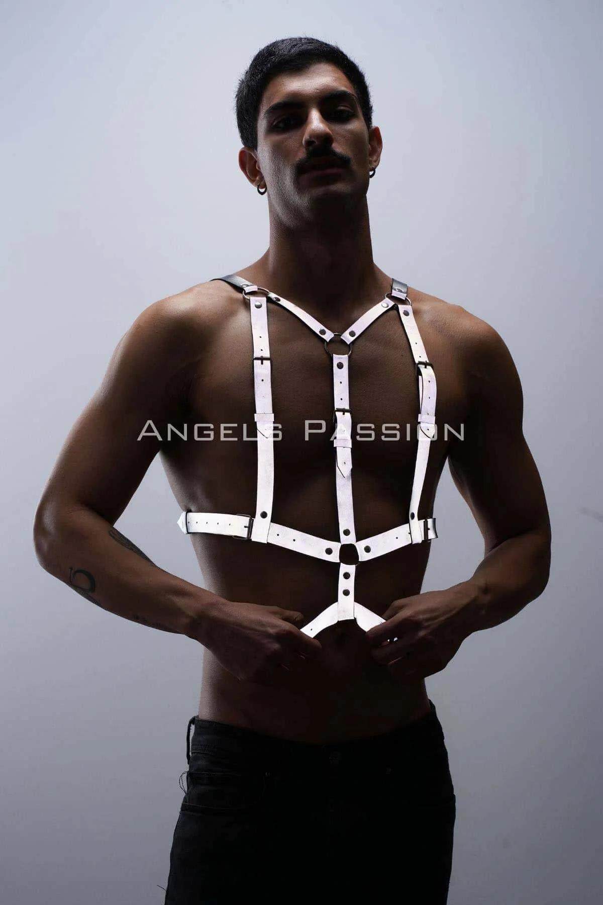 Reflective Chest Harness with Adjustable Straps