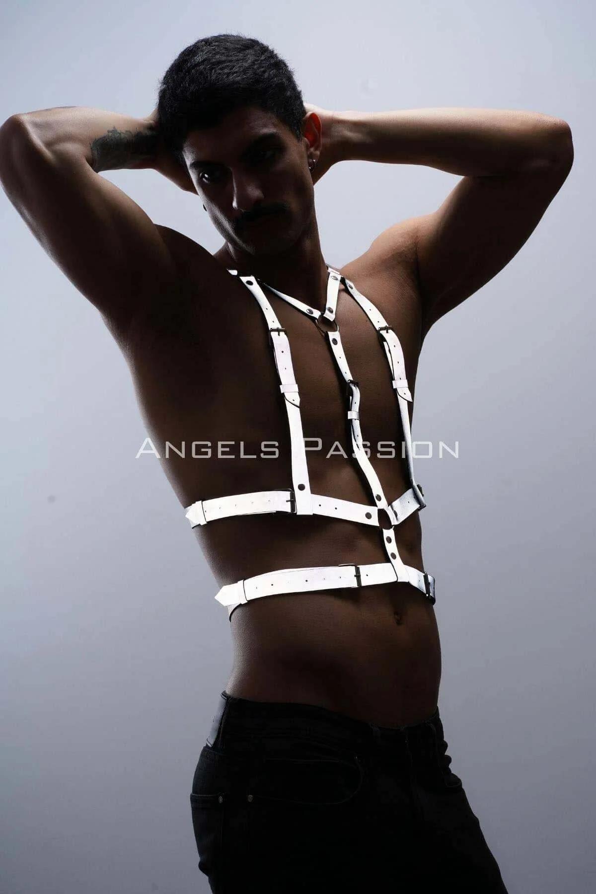 Reflective Chest Harness with Adjustable Straps
