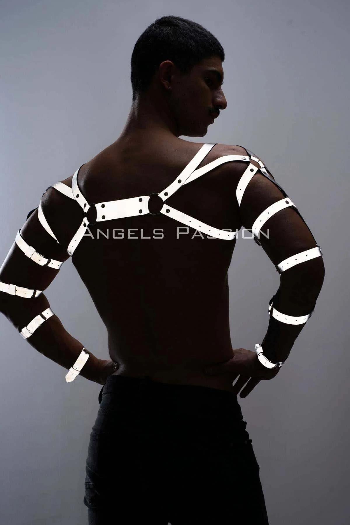Reflective Arm & Chest Harness Set