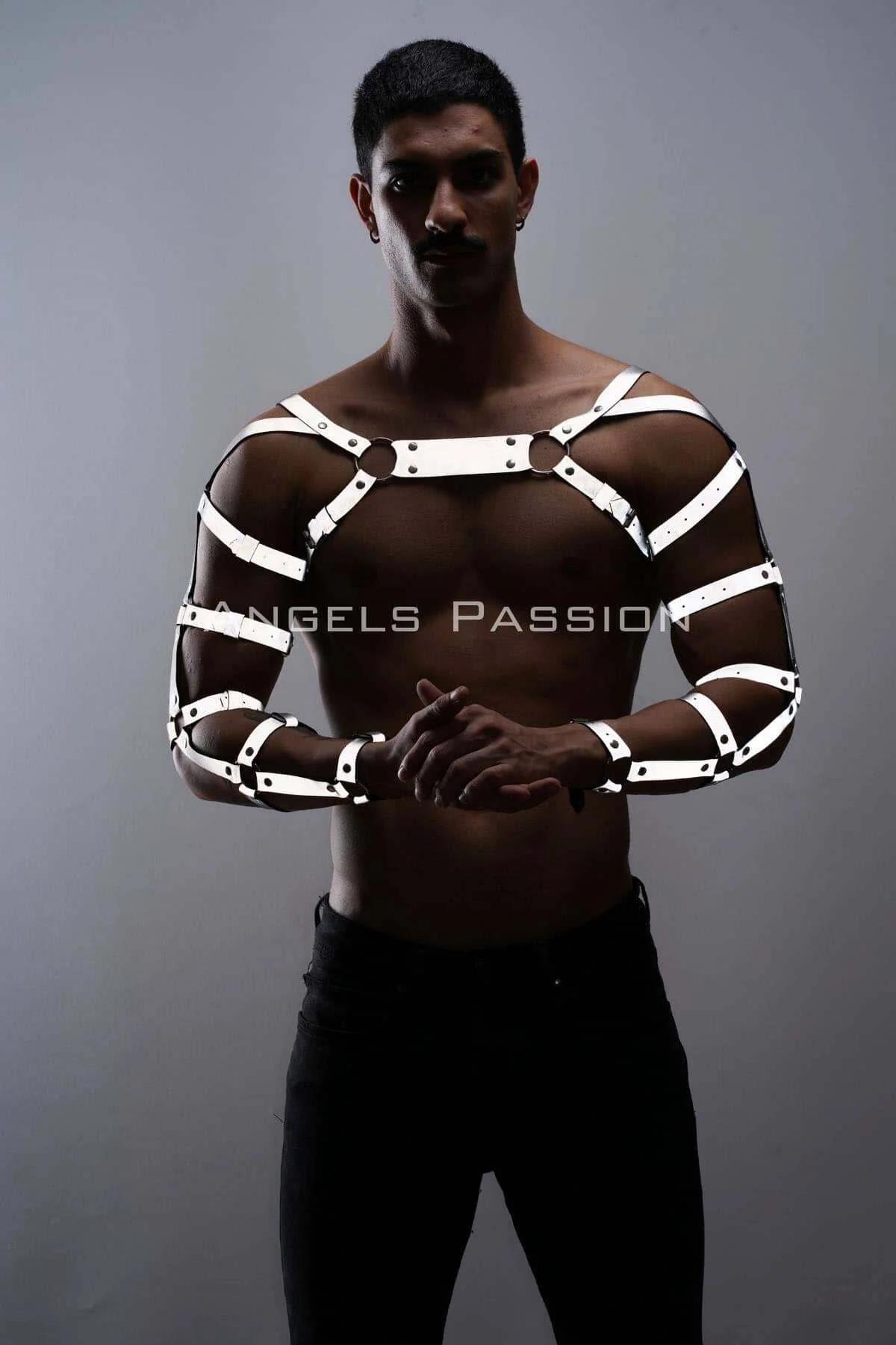 Reflective Arm & Chest Harness Set