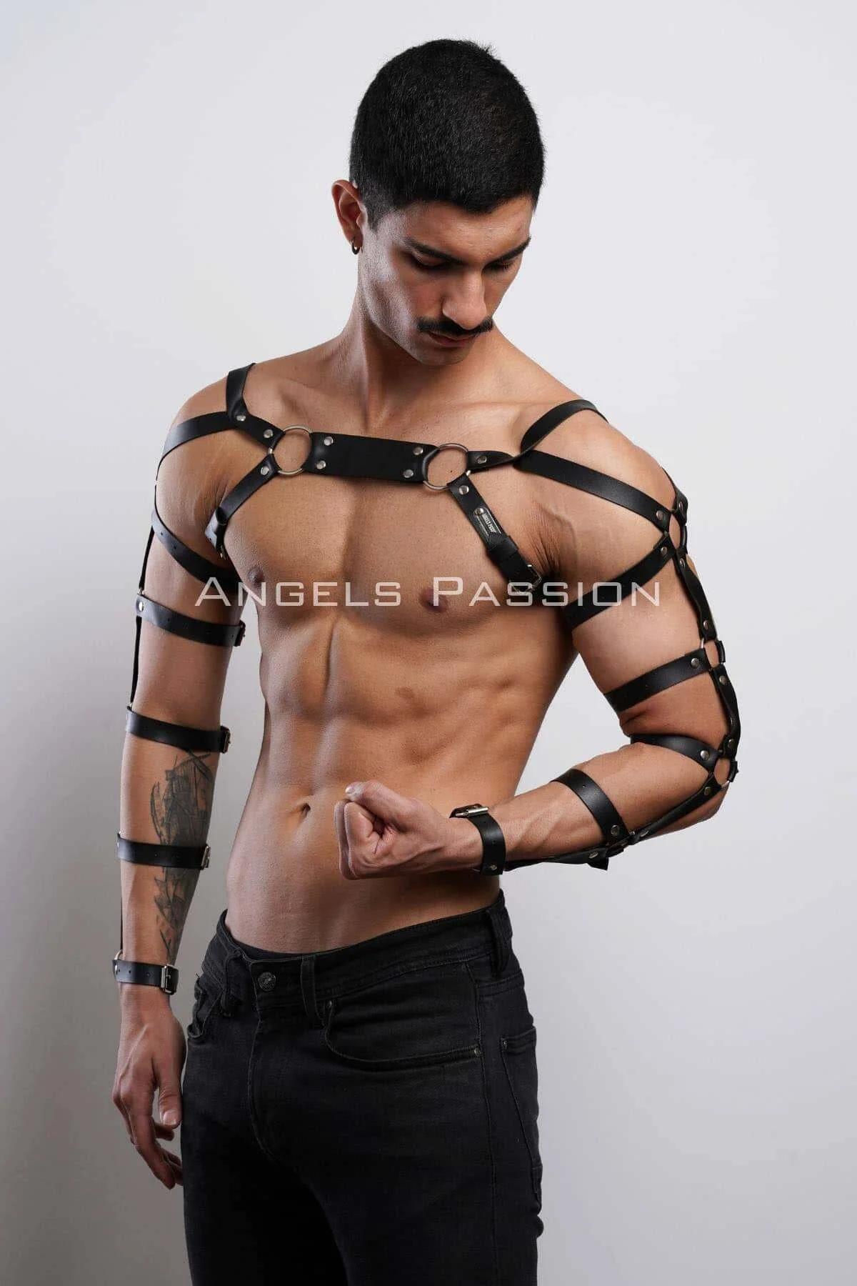 Adjustable Chest Harness with Full Arm Straps