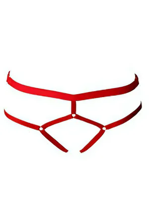 Sexy Rubber Harness String - APFT145