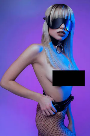 Leather Glasses Mask - APFT324