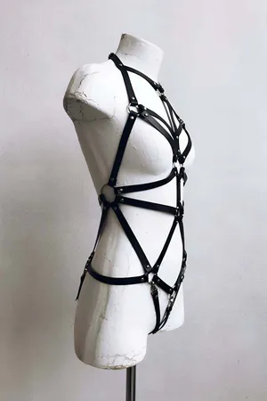 Sexy Leather Body Harness - APFT316