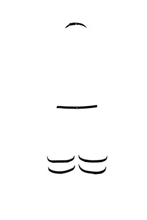 Harness Garter with Waist - Neck and Leg Tie - APFT150