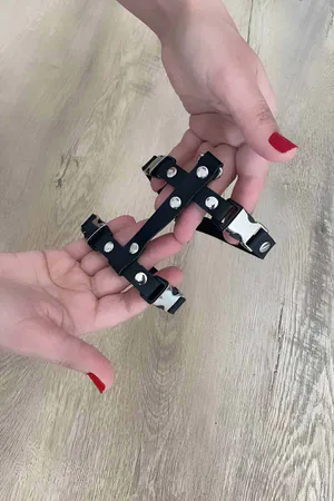 Cat Collar, Leather Cat Collar - NPC007