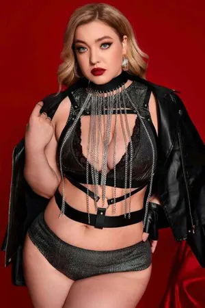 Halter Chain Suspender Chest Harness - APFT947