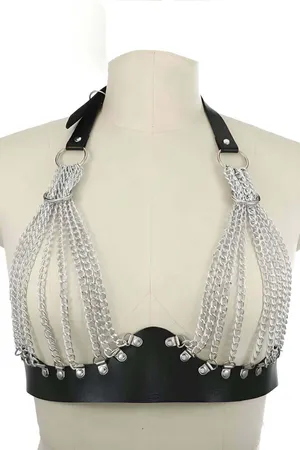 Chained Chest Sexy Harness - APFT964