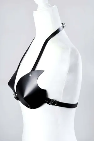 Jacket Leather Bra, Stylish Leather Bra, Stylish Leather Bra, Stylish Leather Bra - APFT1140