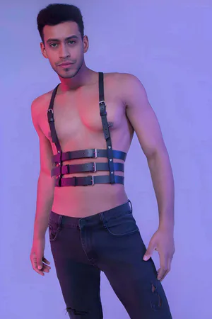 Men's Dancer Costume, Clubwear, Techno Party Wear - APFTM17